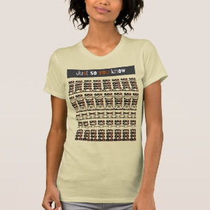 Verstecktes-Botschaft-T-Shirt Hunde sind meine Lie T-Shirt