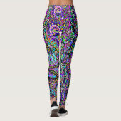 Verstecktes Delfin-Design Leggings (Rückseite)