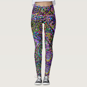 Verstecktes Delfin-Design Leggings