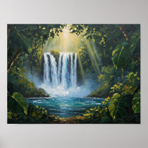 Verstecktes Dschungelparadies Poster