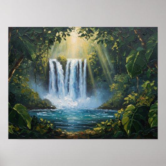 Verstecktes Dschungelparadies Poster (Vorne)