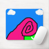 verstecktes Gesicht Mousepad (Mit Mouse)