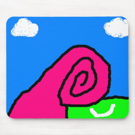 verstecktes Gesicht Mousepad (Vorne)