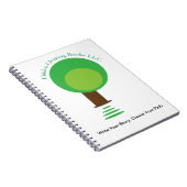 Verstecktes klärenbuch-Notizbuch Notizblock (Rechte Seite)