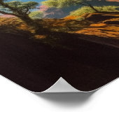 Verstecktes Paradies im Dschungel Poster (Ecke)