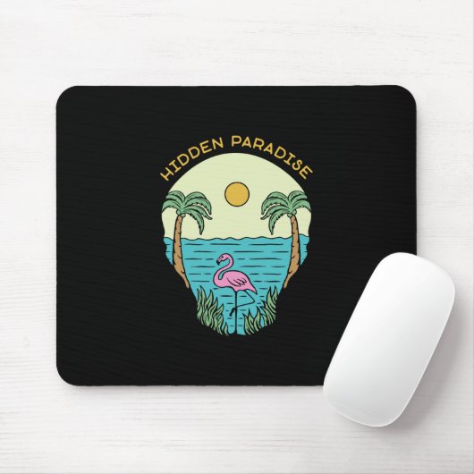 Verstecktes Paradies Mousepad (Mit Mouse)