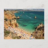 Verstecktes Paradies Praia Do Camilo, Algarve, Por Postkarte (Vorderseite)