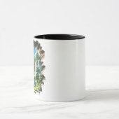 "Verstecktes Paradies: Wasserfall-Flucht" Tasse (Zentrum)