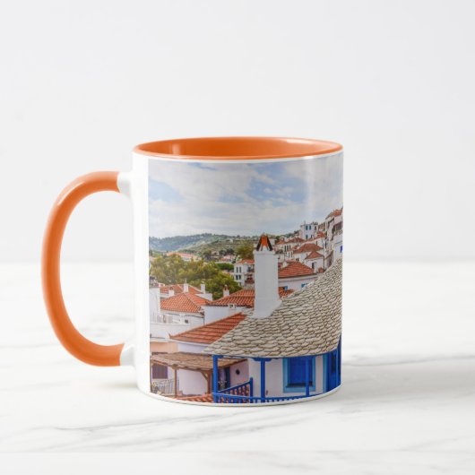 Verstecktes Skopelos Tasse (Links)