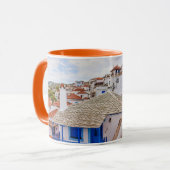 Verstecktes Skopelos Tasse (Vorderseite Links)