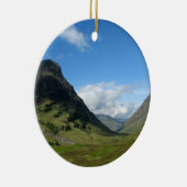Verstecktes Tal Glencoe Schottland Keramikornament (Rechts)