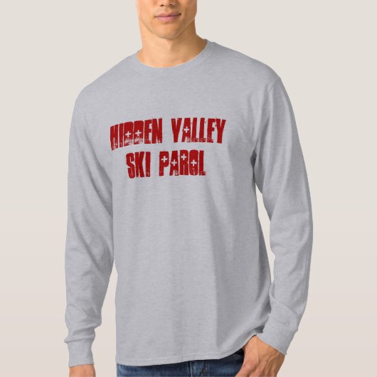 Verstecktes Tal-Ski-Plädoyer T-Shirt (Vorderseite)