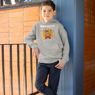 Versteh es nicht mit geflecktem grauen Bretzel Hoodie