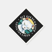 Versteh mir den Weg weg, der Verlierer, Moody Cat Serviette (Ecke)