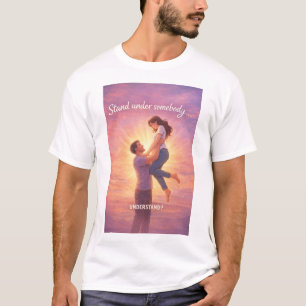 Verstehe Jemanden Basic T-Shirt für Männer