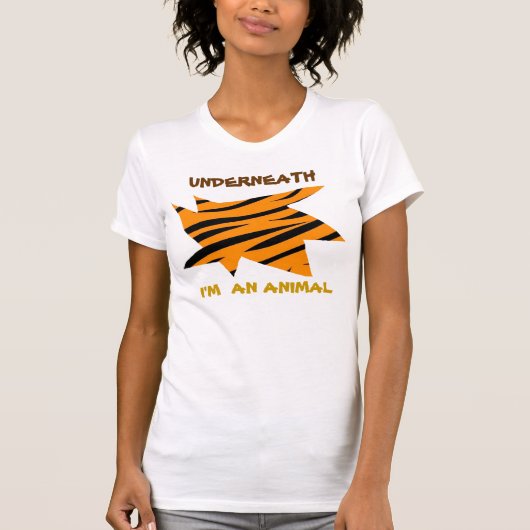 VERSTEHEN, ICH BIN EIN TIER T-Shirt (Vorderseite)