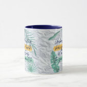 "Verstehen Ihres Denkens ist Wohlstand" Tasse (Zentrum)