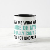 Verstehen Sie oh meinen Gott, den ich buchstäblich Tasse (Zentrum)