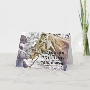 VERSTEHENDE Grußkarte Dankeskarte