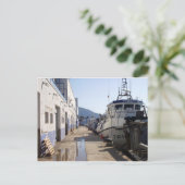 Versteigerungshalle des Hafens von Altea, Postkarte (Stehend Vorderseite)