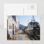 Versteigerungshalle des Hafens von Altea, Postkarte (Vorne/Hinten)