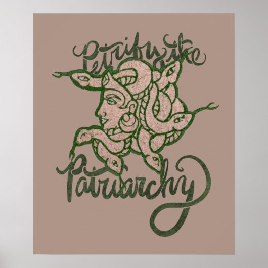Versteinere das Patriarchat Poster (Vorne)