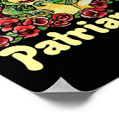 Versteinern Sie den patriarchalischen, langärmelig Poster (Ecke)