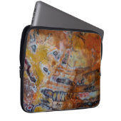 Versteinerte Holzbraun Laptopschutzhülle (Vorne Rechts)