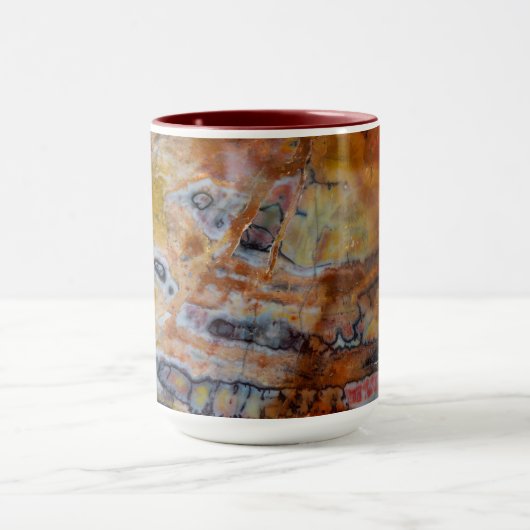 Versteinerte Holzbraun Tasse (Zentrum)