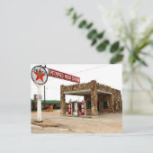 Versteinerte Holzstation, Decatur, Texas Post Card Postkarte (Stehend Vorderseite)