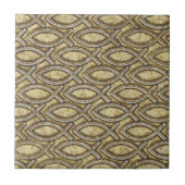 VERSTEINERTE JESUS-FISCHE FLIESE (Vorderseite)