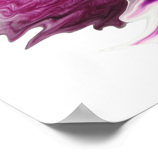 versteinerte Panik Poster (Ecke)