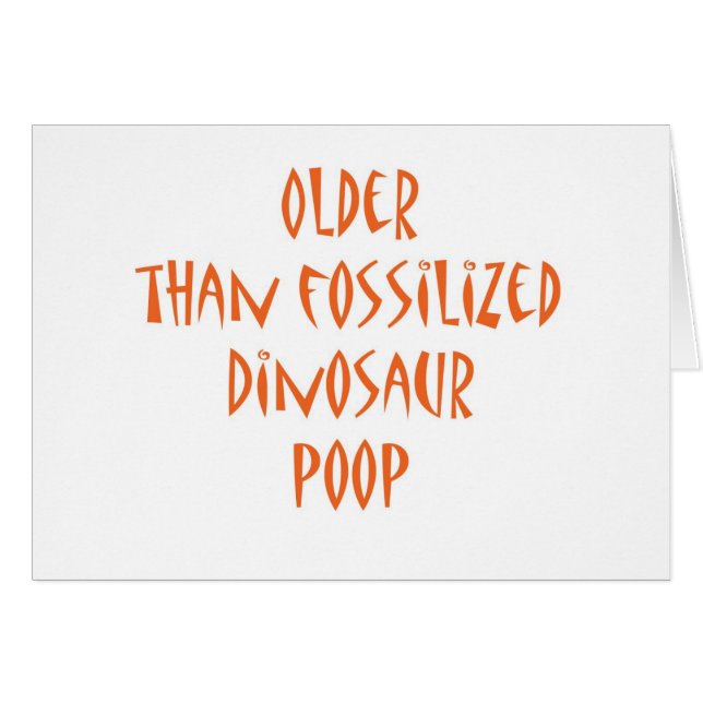 Versteinerter Dinosaurier kacken (Vorderseite (Horizontal))