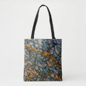 Versteinerter Dinosaurier-Knochen Tasche (Vorderseite)