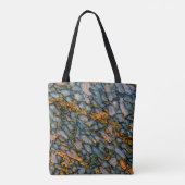 Versteinerter Dinosaurier-Knochen Tasche (Rückseite)