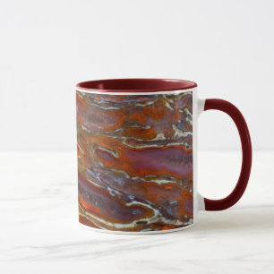 Versteinerter Dinosaurierknochen Tasse