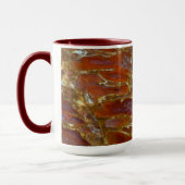Versteinerter Dinosaurierknochen Tasse (Links)