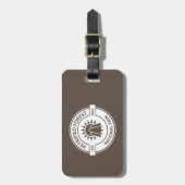 Versteinerter Forest National Park Sun Trees Gepäckanhänger (Vorderseite vertikal)