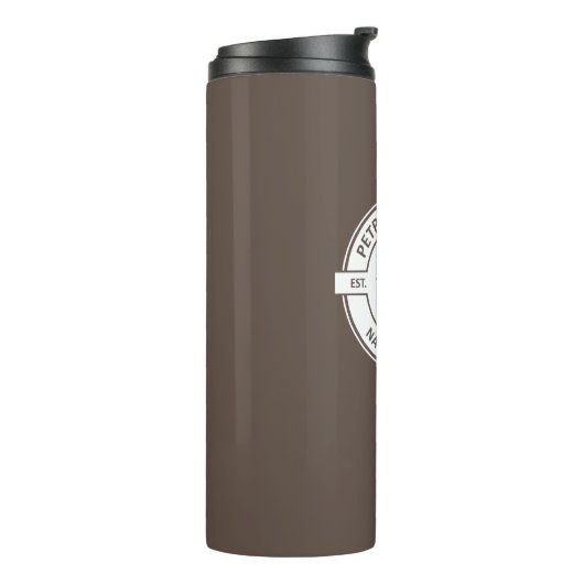 Versteinerter Forest National Park Sun Trees Thermosbecher (Nach links gedreht)