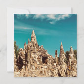 versteinerter Holzpark Einladung (Vorderseite)