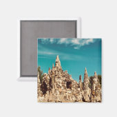 versteinerter Holzpark Magnet (Vorderseite/Rückseite)