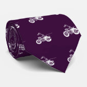 Versteinerter Reiter im Weiß Krawatte (Gerollt)