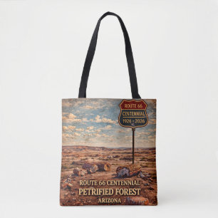 Versteinerter Wald Arizona Jahrhundertfeier 1926-2 Tasche