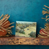 versteinerter Wald Fotoplatte (Seite)