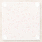 versteinerter Wald Glasuntersetzer (Rückseite)