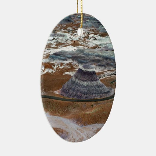 Versteinerter Wald Keramik Ornament (Rechts)