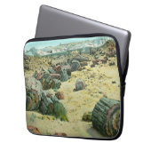 Versteinerter Wald Laptopschutzhülle (Vorderseite Links)