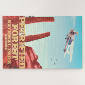 Versteinerter Wald Nationalpark, Arizona. Puzzle (Horizontal)