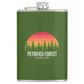 Versteinerter Wald-Nationalpark Flachmann (Vorderseite)