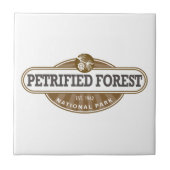Versteinerter Wald-Nationalpark Fliese (Vorderseite)